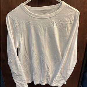 Old Navy White Long Sleeve Shirt